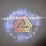 画像1: USED 90's A Perfect Circle アパーフェクトサークル Tシャツ BLK / 200913 (1)