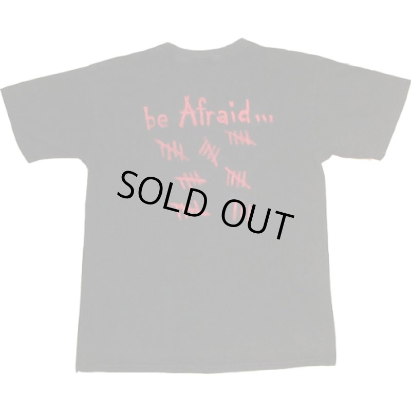 画像3: USED 90's NJ BLOODLINE BE AFRAID ジョンウェインゲイシー Tシャツ BLK / 200902 (3)