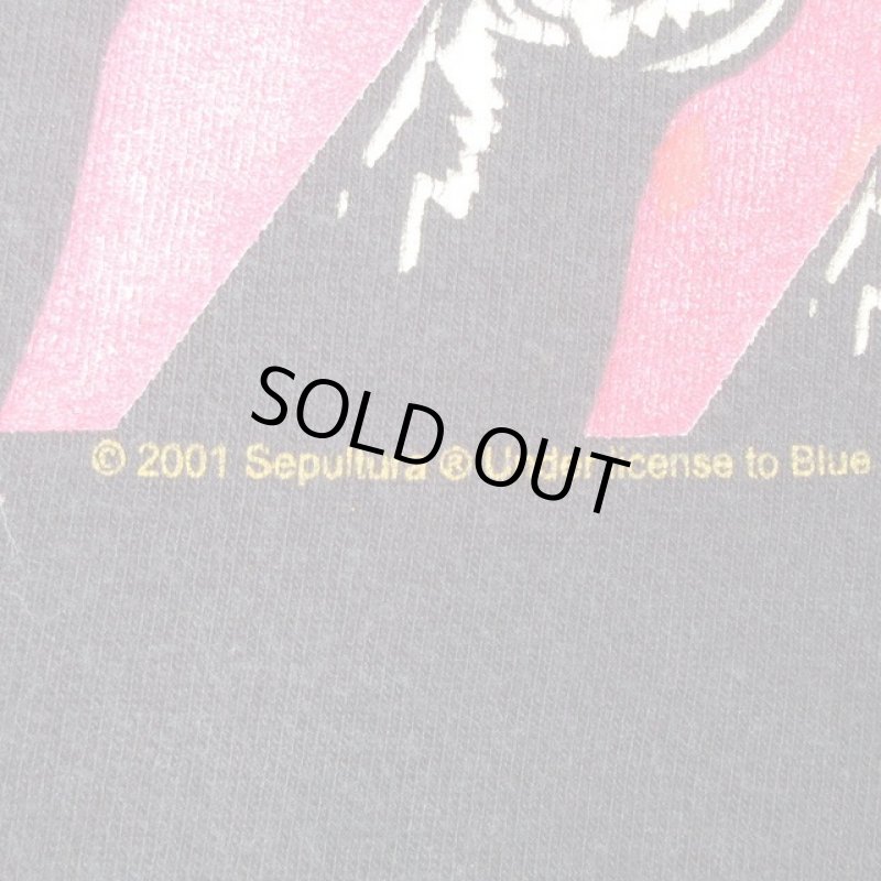 画像4: USED 00's SEPULTURA セパルトゥラ NATION Tシャツ BLK / 201008 (4)