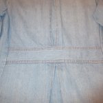 画像10: USED 70's Levi's リーバイス デニムブッシュジャケット コート BLUE / 201012 (10)