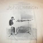 画像1: USED 90's JOHN LENNON ジョンレノン imagine Tシャツ WHT / 201026 (1)