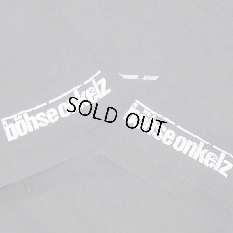 画像4: USED 90's bohse onkelz ベーゼオンケルツ TOUR96 Tシャツ BLK / 201102 (4)