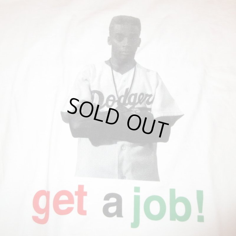 画像1: 新品 00's 40 ACRES SPIKE LEE ”get a job” Tシャツ WHT / 201117 (1)