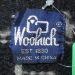 画像3: USED 80's WOOLRICH ウールリッチ ネイティヴ柄 ウールニットセーター BLK / 201130 (3)