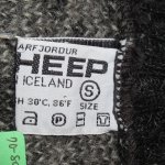 画像8: USED 80's ICESHEEP アイスランド製 毛足長め ウール ニットセーター MIX / 201130 (8)
