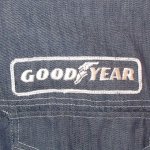 画像3: USED 70's GOOD YEAR グッドイヤー 内ボア レーシング デニムジャケット BLUE / 201205 (3)