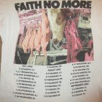 画像5: USED 90's FAITH NO MORE フェイスノーモア ANGEL DUST USツアー Tシャツ WHT / 210101 (5)