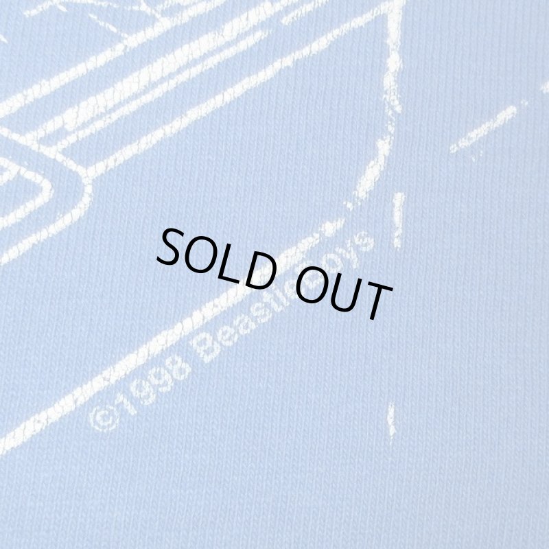 画像6: USED 90's BEASTIE BOYS ビースティーボーイズ HELLO NASTY Tシャツ BLUE / 210101 (6)