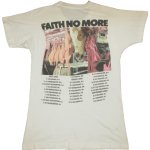 画像3: USED 90's FAITH NO MORE フェイスノーモア ANGEL DUST USツアー Tシャツ WHT / 210101 (3)
