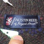 画像3: USED 80's AUSTIN REED ボーダー デザインニット セーター MIX / 210201 (3)