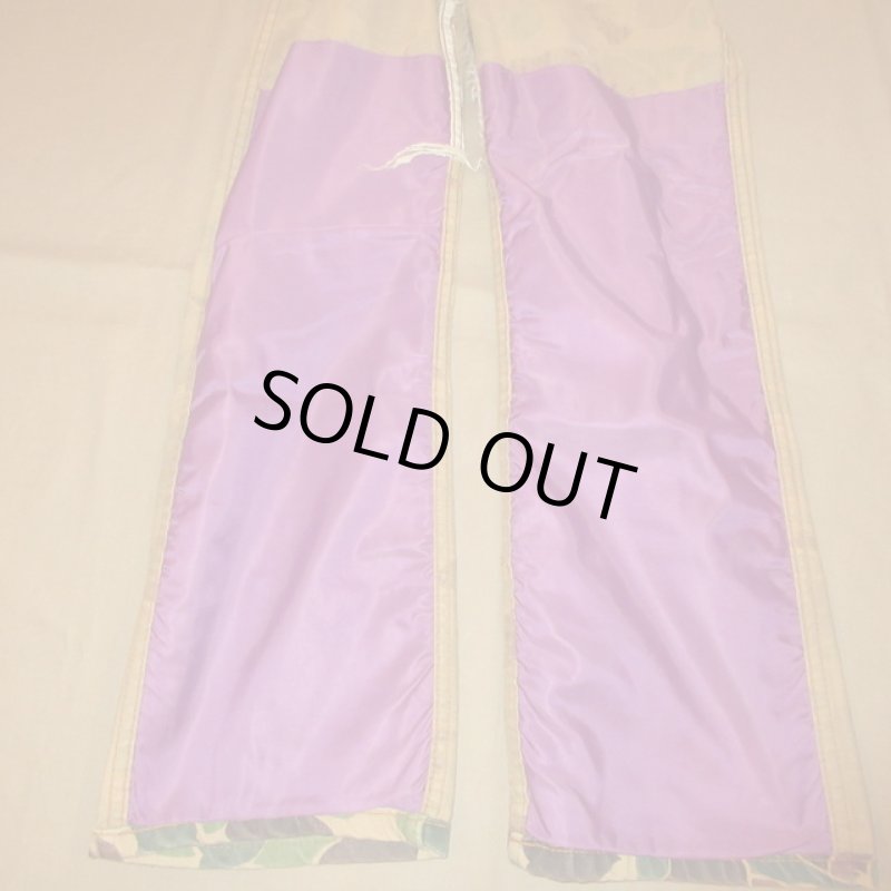 画像10: USED 70's SAFTBAK サフトバック ダックハンターカモ ハンティングパンツ / 210202 (10)