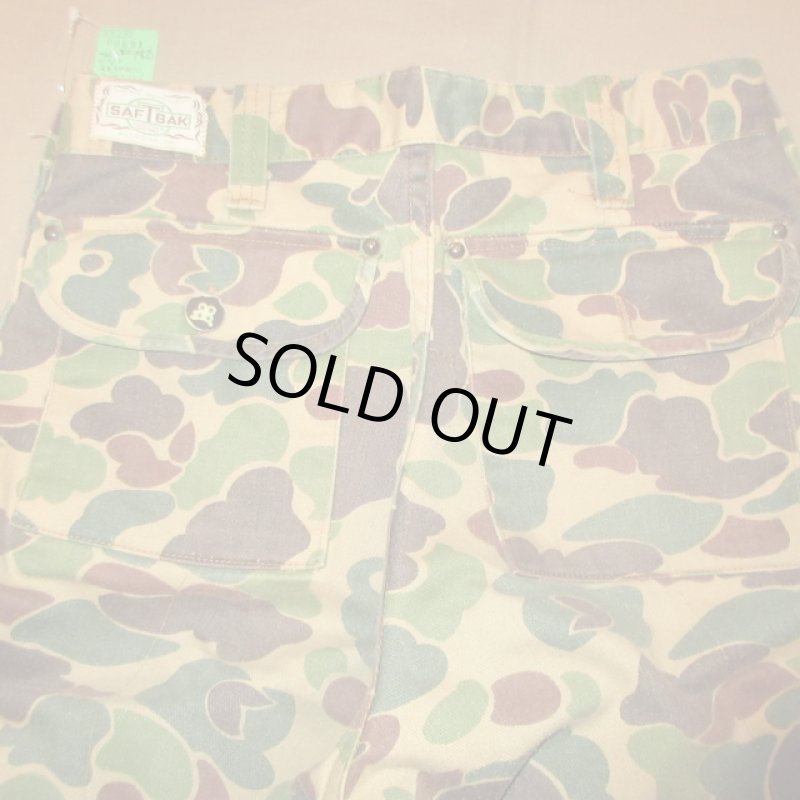 画像6: USED 70's SAFTBAK サフトバック ダックハンターカモ ハンティングパンツ / 210202 (6)