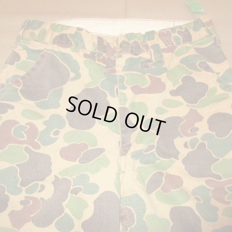 画像5: USED 70's SAFTBAK サフトバック ダックハンターカモ ハンティングパンツ / 210202 (5)