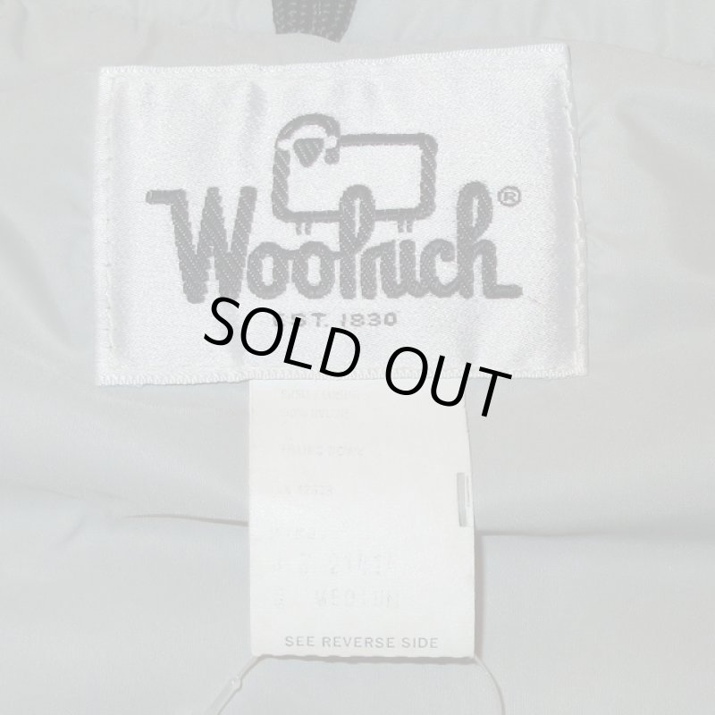 画像3: USED 80's WOOLRICH ウールリッチ ダウンベスト GRY×BUG / 210217 (3)