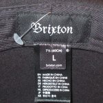 画像7: 新品 BRIXTON ブリクストン MESSER ハット 帽子 BLK×BRW / 210217 (7)
