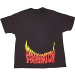 画像3: USED 90's TROUBLE トラブル MANIC FRUSTRATION ストーナーロック Tシャツ BLK / 210203 (3)