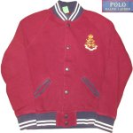 画像1: USED 00's Ralph Lauren ラルフローレン サーマル スウェット スナップカーディガン BUG /210204 (1)