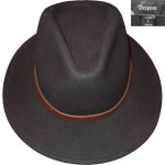 画像1: 新品 BRIXTON ブリクストン MESSER ハット 帽子 BLK×BRW / 210217 (1)