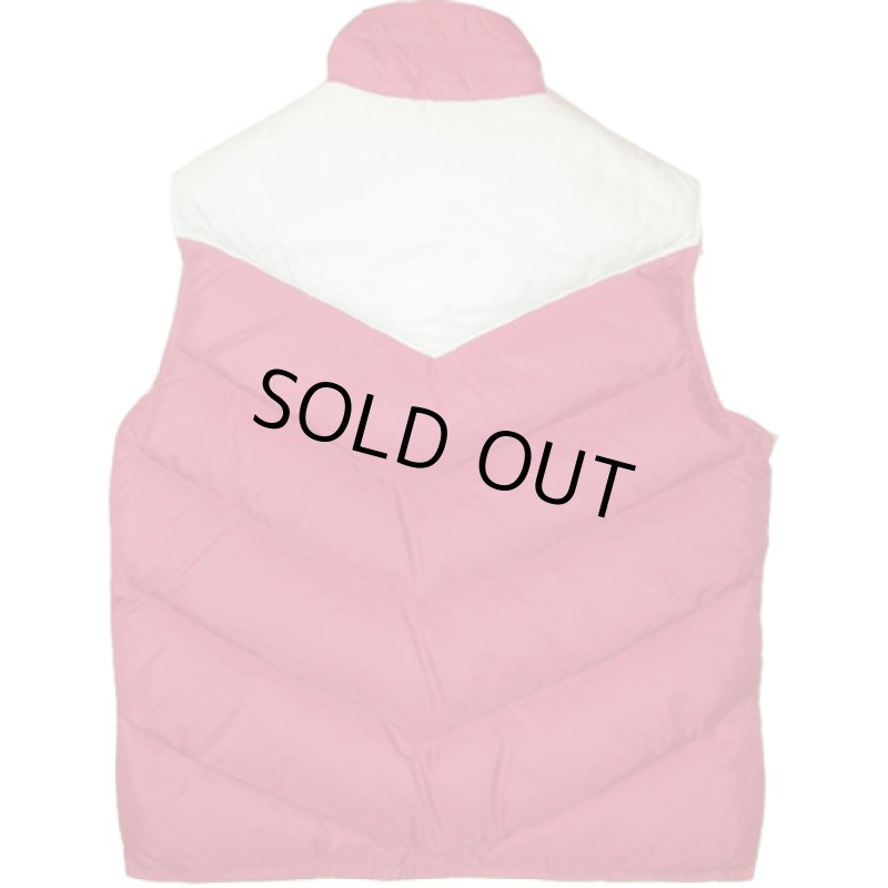 画像2: USED 80's WOOLRICH ウールリッチ ダウンベスト GRY×BUG / 210217 (2)