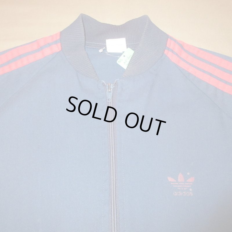 画像5: USED 80's adidas アディダス コットン ジャージ NVY / 210308 (5)