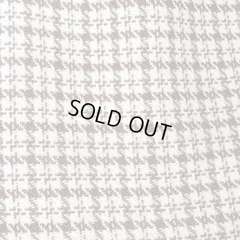 画像5: USED 70's Lee リー 千鳥格子 ブーツカット フレアパンツ BEI / 210311 (5)