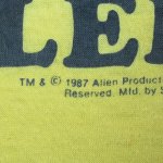 画像4: USED 80's ALF アルフ キャラクター Tシャツ YEL / 210316 (4)