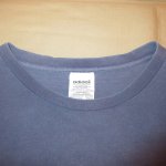 画像5: USED 90's adidas アディダス トレフォイル ロゴ アメリカ製 Tシャツ NVYWHT×WHT / 210315 (5)