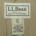 画像3: USED 00's L.L.BEAN エルエルビーン サファリ テーラードジャケット BEI / 210321 (3)