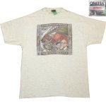 画像1: USED 90's RAY TROLL レイトロール アート 魚 Tシャツ GRY / 210316 (1)