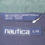 画像3: USED 90's NAUTICA ノーティカ マルチストライプ コットン 長袖シャツ MIX / 210330 (3)