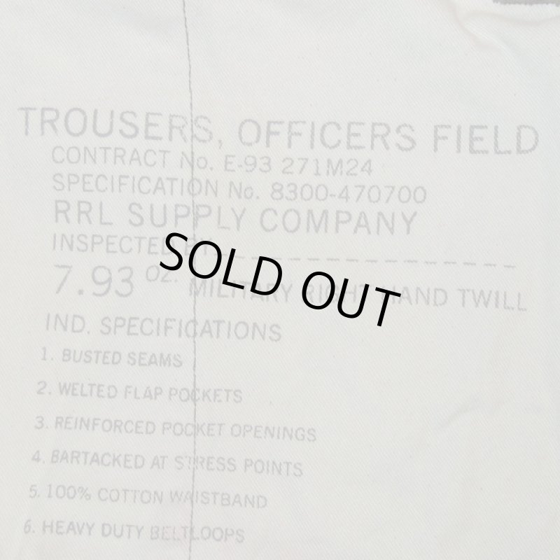 画像3: USED 00's RRL ダブルアールエル Ralph Lauren チノパン OLV / 210412 (3)