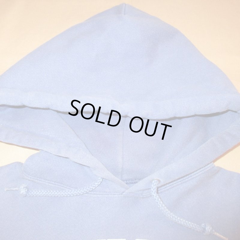 画像6: USED 00's CHAMPION チャンピオン リバースウィーヴ スウェットパーカ BLUE /210412 (6)