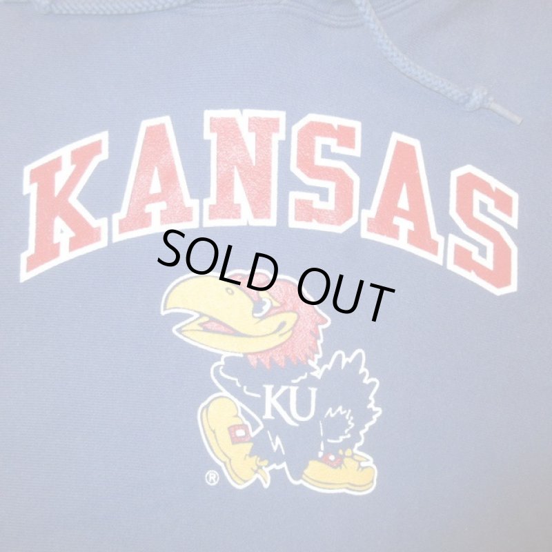 画像5: USED 00's CHAMPION チャンピオン リバースウィーヴ スウェットパーカ BLUE /210412 (5)