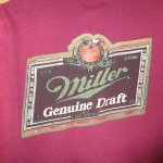 画像3: USED 80's Miller BEER ミラー ビールブランド スウェットパーカ BUG /210412 (3)