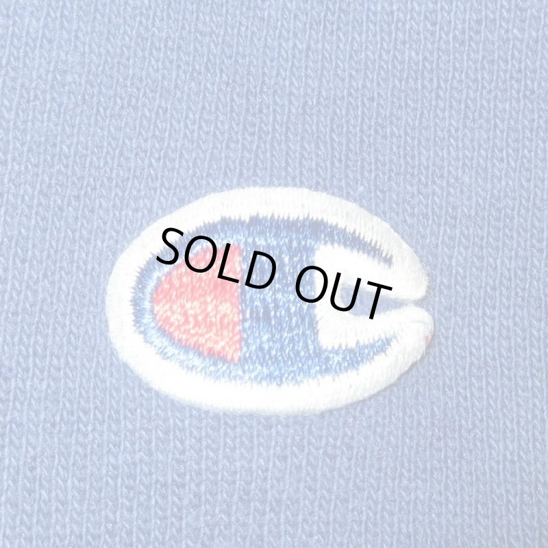 画像4: USED 00's CHAMPION チャンピオン リバースウィーヴ スウェットパーカ BLUE /210412 (4)