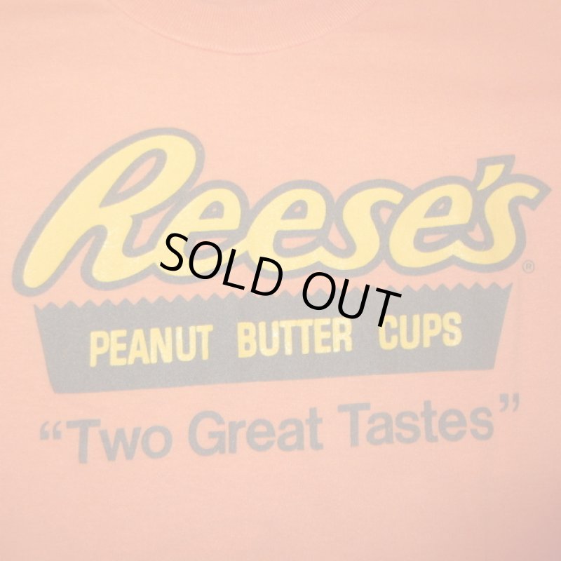 画像1: USED 80's Reese's リーシーズ お菓子 Tシャツ ORG / 210506 (1)