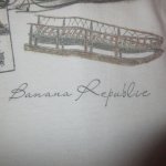 画像4: USED 80's BANANA REPUBLIC バナナリパブリック アラスカ 犬ぞり Tシャツ WHT / 210506 (4)