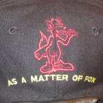 画像3: DEADSTOCK 90's RED FOX レッドフォックス AS A MATTER OF FOX ダンスホールレゲエ CAP BLK / 210509 (3)