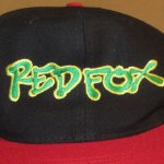 画像2: DEADSTOCK 90's RED FOX レッドフォックス AS A MATTER OF FOX ダンスホールレゲエ CAP BLK / 210509 (2)