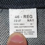画像5: 美品 90's BIG BILL ビッグビル タグ付き デニムカバーオール ジャケット made in CANADA / 210512 (5)