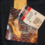 画像3: 美品 90's BIG BILL ビッグビル タグ付き デニムカバーオール ジャケット made in CANADA / 210512 (3)