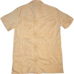 画像2: USED 70's YUCA CHEN 刺繍 メキシカン キューバシャツ BEI / 210519 (2)
