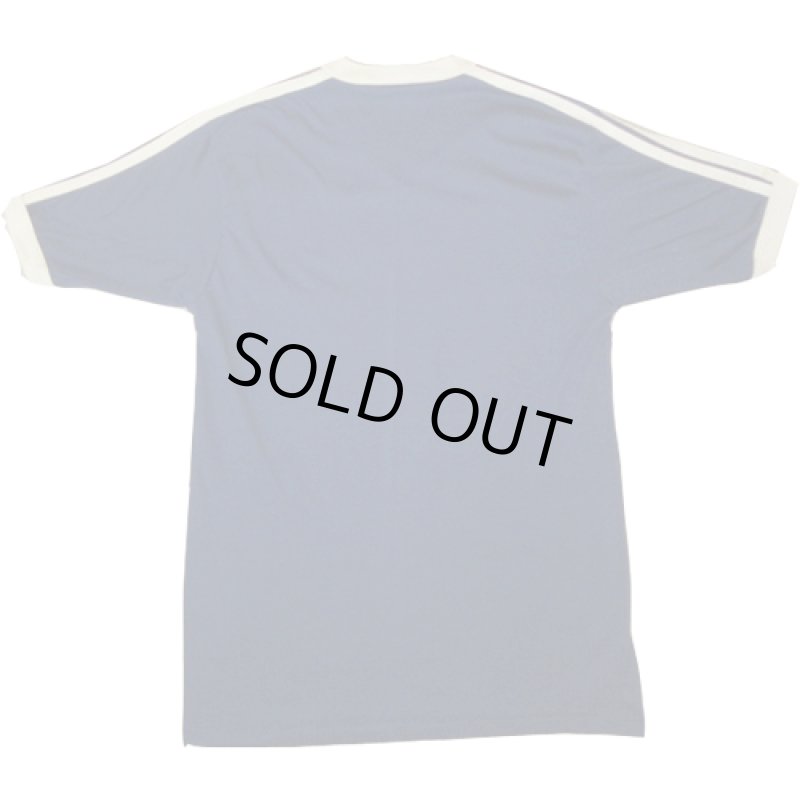 画像3: USED 80's adidas アディダス 袖ライン Tシャツ NVY / 210506 (3)