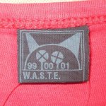 画像5: USED 90's 00's RADIOHEAD レディオヘッド W.A.S.T.E. 長袖 Tシャツ RED / 210524 (5)