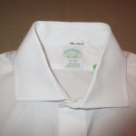 画像6: USED 00's BROOKS BROTHERS ブルックスブラザーズ ドレスシャツ 長袖シャツ WHT / 210527 (6)