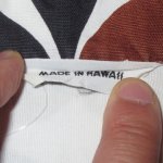 画像3: USED 60's MADE IN HAWAII パイナップル柄 アロハシャツ WHT / 210608 (3)