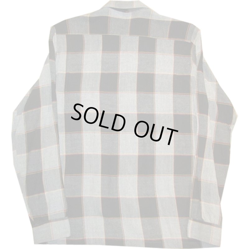 画像2: USED 60's NATIONAL ナショナル ブラックベース レーヨンシャツ MIX / 210527 (2)