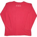 画像3: USED 90's 00's RADIOHEAD レディオヘッド W.A.S.T.E. 長袖 Tシャツ RED / 210524 (3)