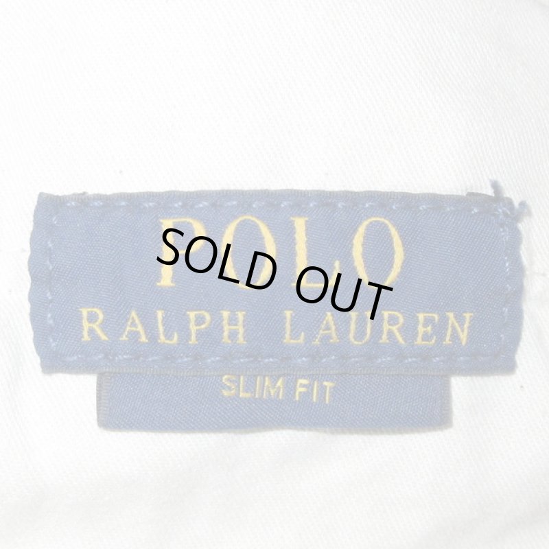 画像2: USED 00's Ralph Lauren ラルフローレン ミリタリー カーゴパンツ スリム KHA / 210630 (2)