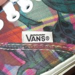 画像5: USED 90's VANS バンズ AUTHENTIC オーセンティック アメリカ製 スニーカー 花柄 / 210701 (5)